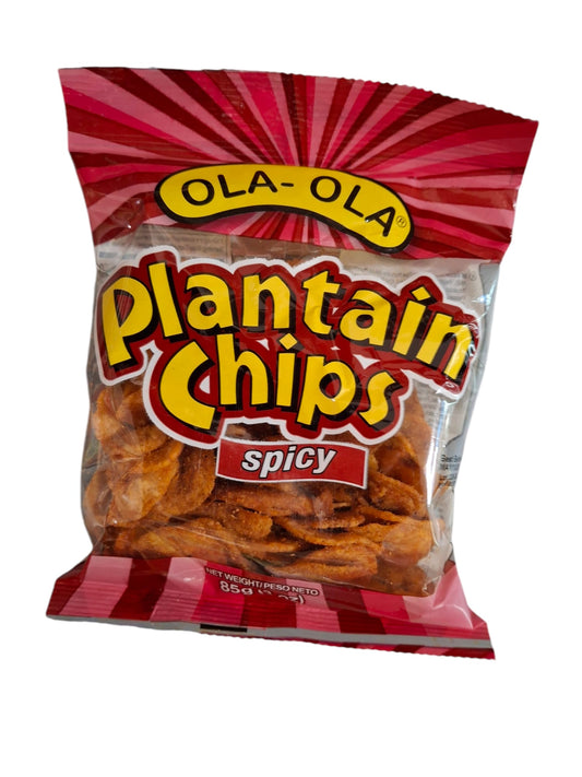 Ola-Ola Plantain Chips (Spicy)