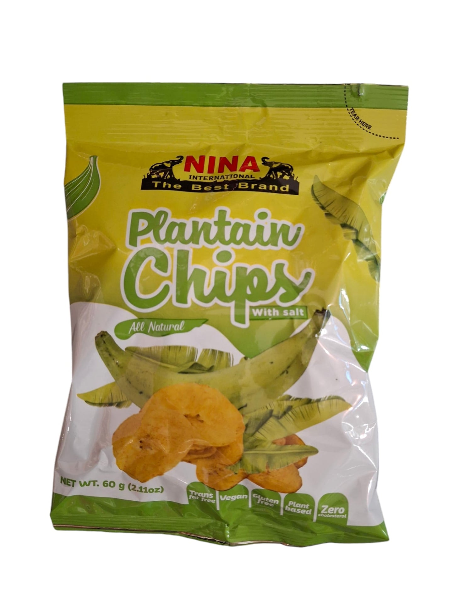 Nina International Plantain Chips (with Salt)