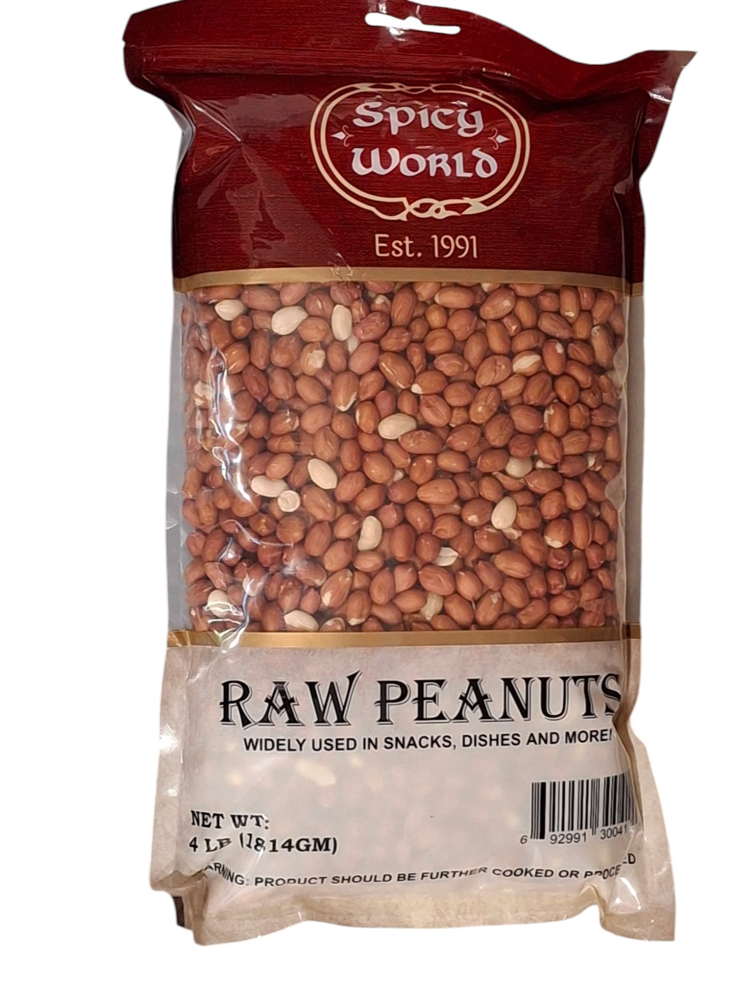 Spicy World Raw Peanuts