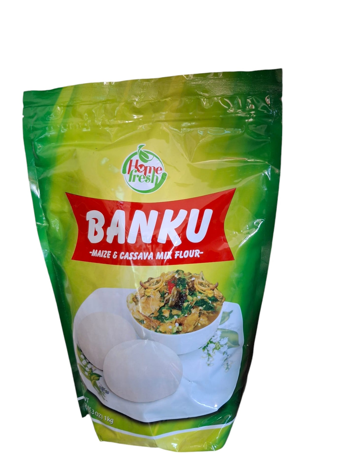 Home Fresh Banku Maize & Cassava Mix Flour