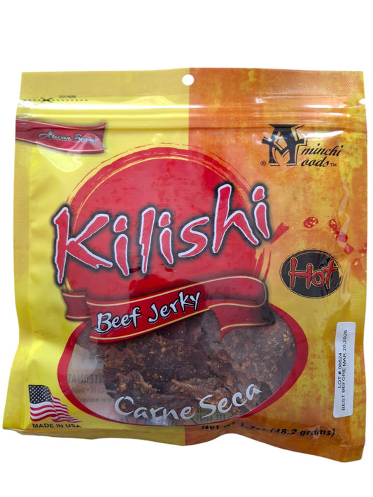 Kilishi Beef Jerky (Hot)