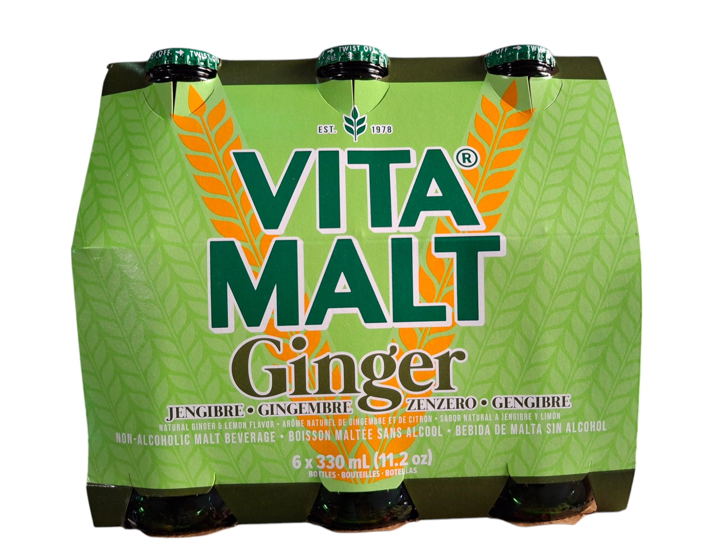 Vita Malt Ginger (Non-Alcoholic Malt Beverage)