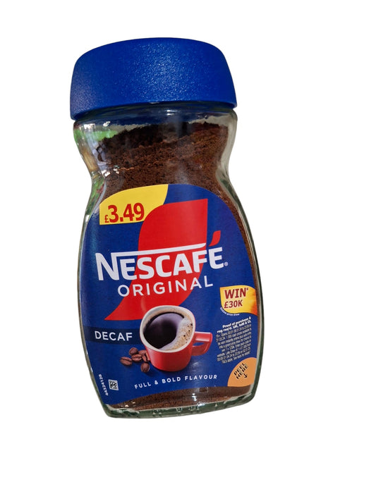 Nescafe Original Instant Coffee (Decaf)