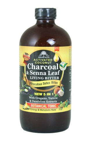 Charcoal & Sena Leaf Living Bitter Botanical Tonic