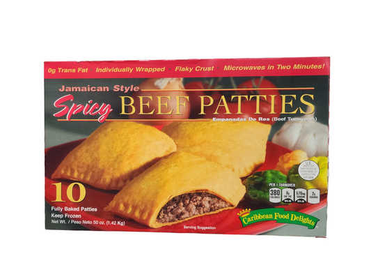 Jamaican Style Spicy Beef Patties