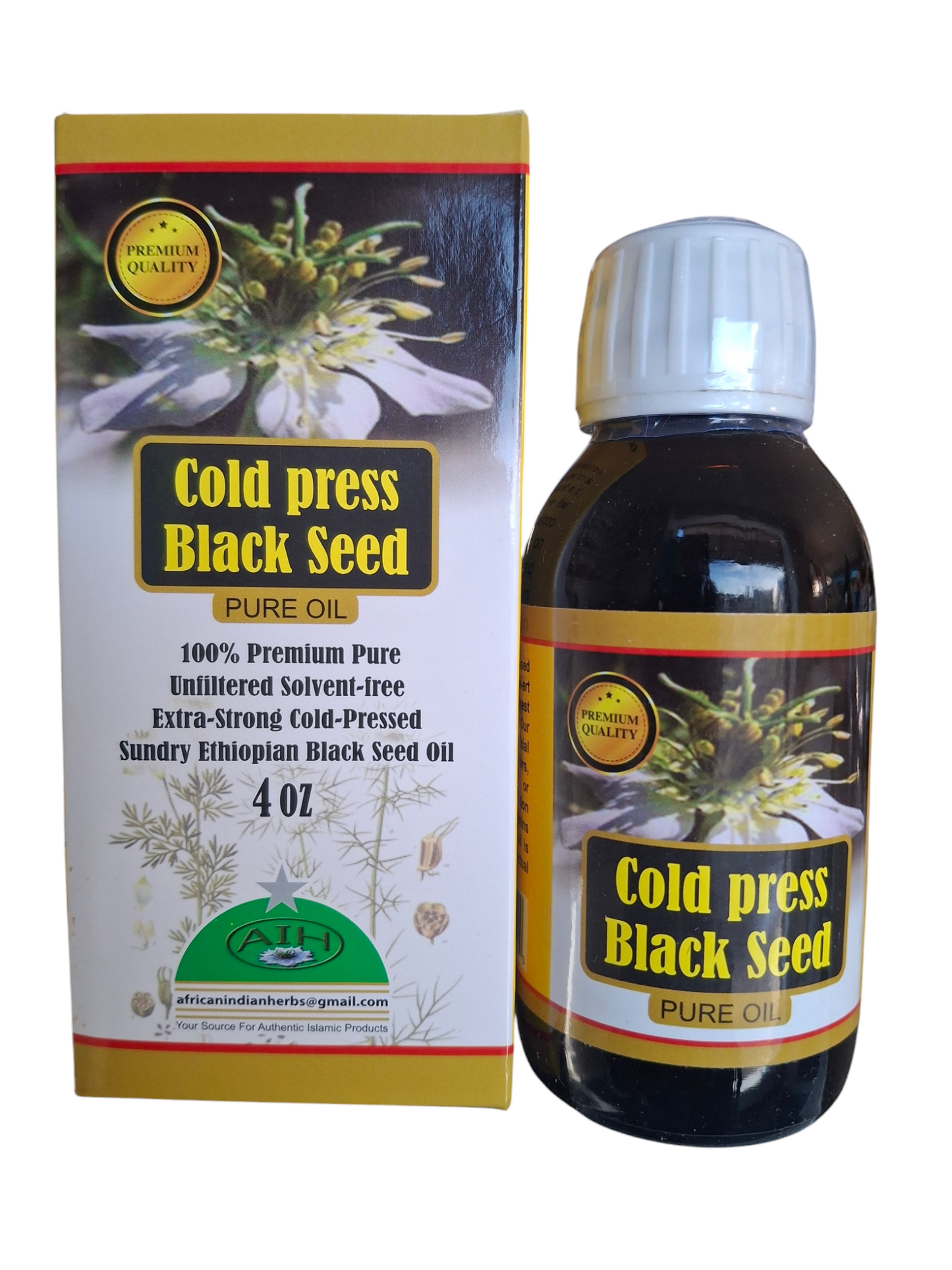 Pure Black Seed Oil - 4 oz.